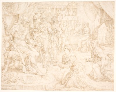 Judith před Holofernem od Maarten van Heemskerck
