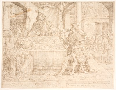 Pád Hamana od Maarten van Heemskerck