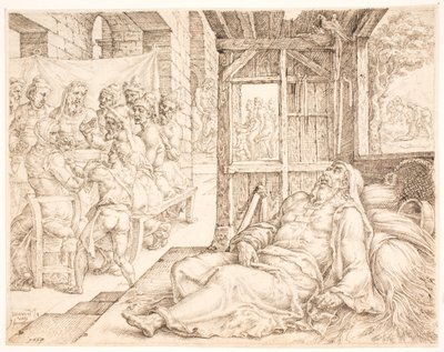 Tobitova slepota od Maarten van Heemskerck