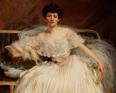 Portrét dámy od Madeleine Carpentier