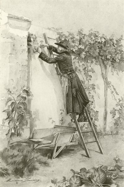 Abbe Constantine (rytina) od Madeleine Lemaire