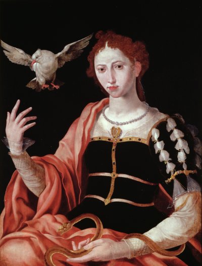 Alegorie nevinnosti a lsti od Maerten van Heemskerck