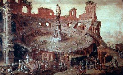 Býčí zápasy ve starověku, 1552. od Maerten van Heemskerck