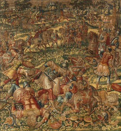Příběh Gideona, konec 16. století (hedvábí a vlna) od Maerten van Heemskerck