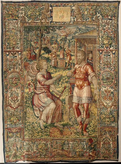 Příběh Gideona, konec 16. století (hedvábí a vlna) od Maerten van Heemskerck