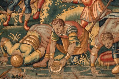 Příběh Gideona, konec 16. století (hedvábí a vlna) od Maerten van Heemskerck