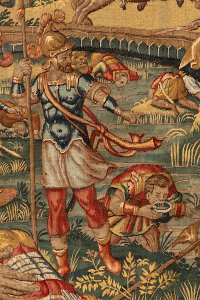Příběh Gideona, konec 16. století (hedvábí a vlna) od Maerten van Heemskerck