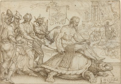 Triumf Job od Maerten van Heemskerck