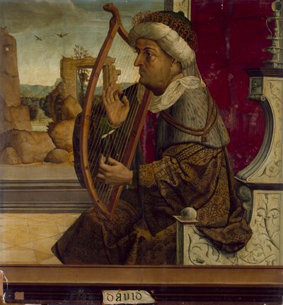 Král David, c. 1525 od Maestro de Becerril