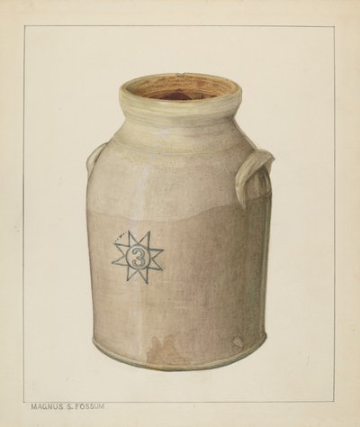 Churn, c. 1936. od Magnus S. Fossum