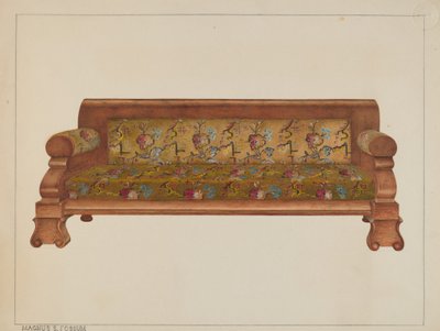 High Back Lounge, c. 1938. od Magnus S. Fossum