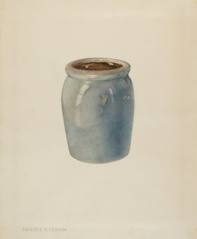 Keramická zavařovací sklenice, c. 1938. od Magnus S. Fossum