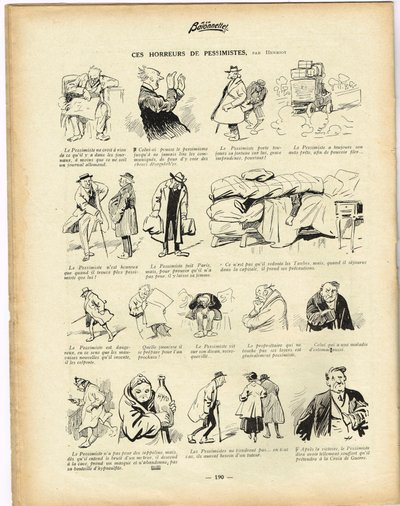La Baionnette, Satirický v barvách od Henri Maigrot