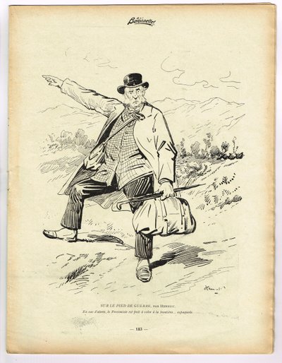 La Baionnette, Satirický v barvách od Henri Maigrot