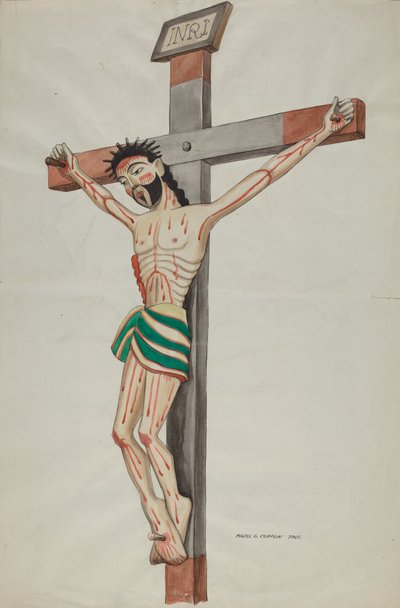 Kruciform - Bulto, 19351942. od Majel G. Claflin