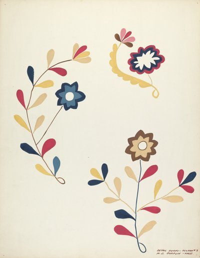 Design z navrhovaného portfolia, 19351942. od Majel G. Claflin