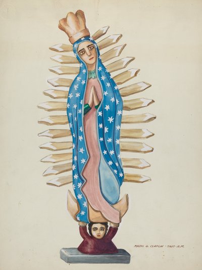 Guadalupe Wood Holy or Bulk, c. 1937. od Majel G. Claflin