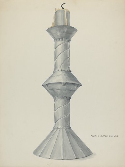 Penitente Altar Candle Stick, c. 1937. od Majel G. Claflin