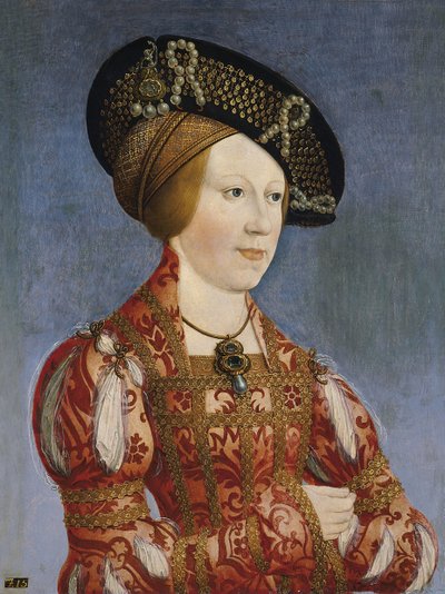 Anna Česká a Uherská 1503-1547, 1519 od Maler zu Schwaz