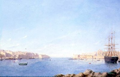 Přístav Valletta od Maltese School