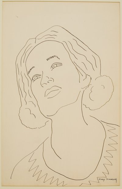 Studie dívky #3 od Malvin Gray Johnson