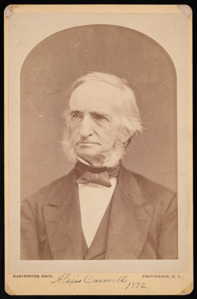 Portrét Alexis Caswell 1799-1877, 1872. od Manchester Bros