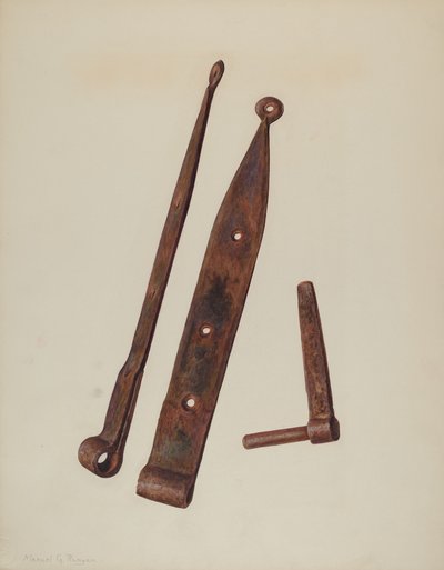Panty a šroub, c. 1939. od Manuel G. Runyan