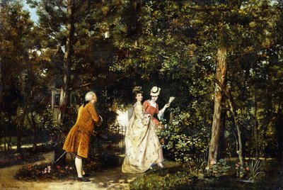 Promenáda, od Manuel Garay y Arevalo
