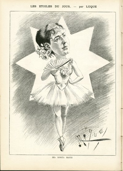 Ilustrace Manuel Luque (1854-1919) v La Caricature (1880) od Manuel Luque