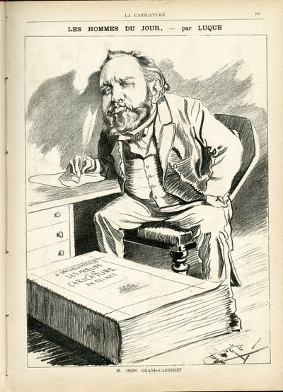 Ilustrace Manuel Luque (1854-1919) v La Caricature (1880) od Manuel Luque