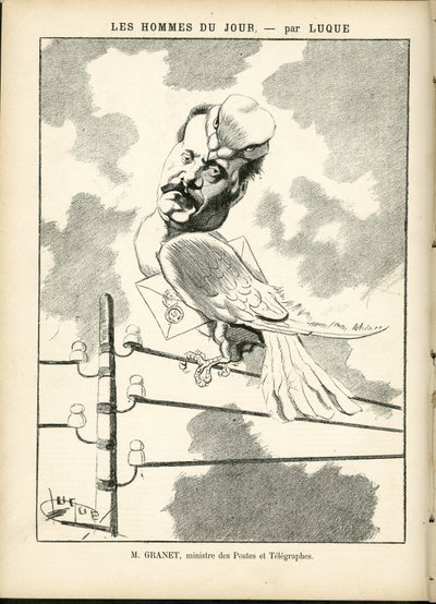 Ilustrace Manuel Luque (1854-1919) v La Caricature (1880) od Manuel Luque