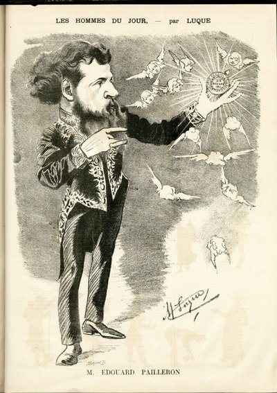 Ilustrace Manuel Luque (1854-1919) v La Caricature (1880) od Manuel Luque