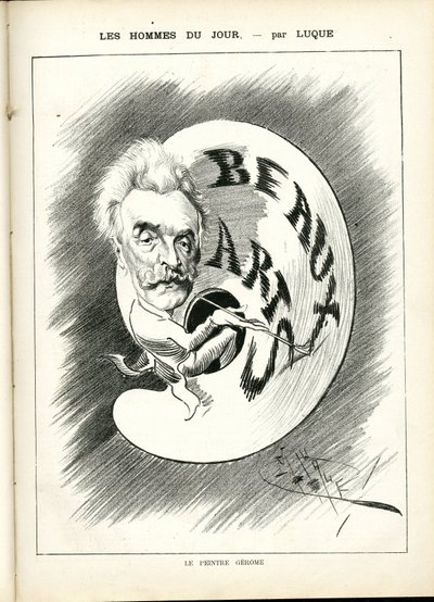 Ilustrace Manuel Luque (1854-1919) v La Caricature (1880) od Manuel Luque
