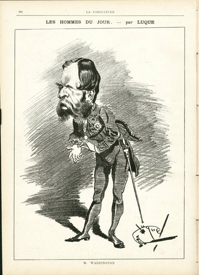 Ilustrace Manuel Luque (1854-1919) v La Caricature (1880) od Manuel Luque