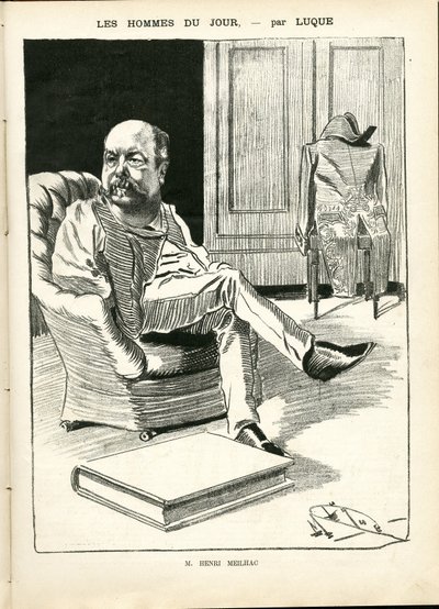 Ilustrace Manuel Luque (1854-1919) v La Caricature (1880) od Manuel Luque