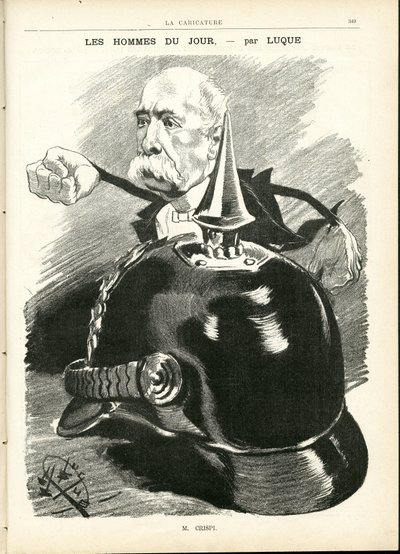 Ilustrace Manuela Luqueho (1854-1919) v La Caricature (1880) od Manuel Luque