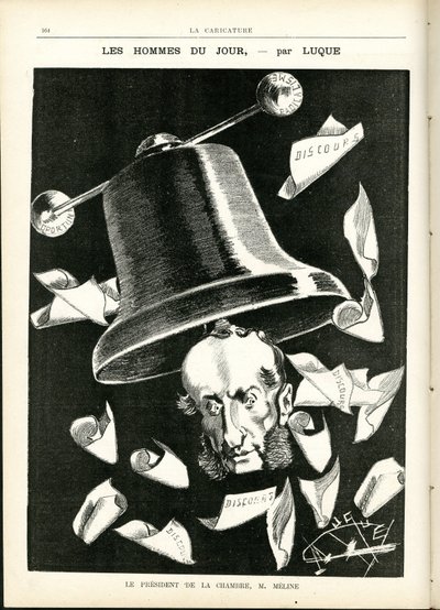 Ilustrace Manuel Luque (1854-1919) v La Caricature (1880) od Manuel Luque