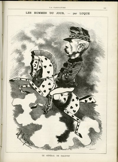 Ilustrace Manuela Luqueho (1854-1919) v La Caricature (1880) od Manuel Luque