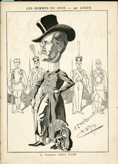 Karikatura (1880) od Manuel Luque