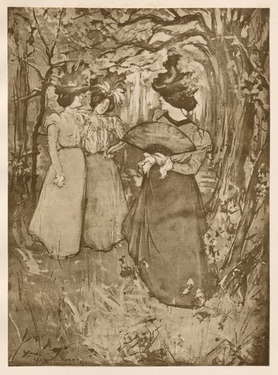 Menuet dAutomne, 1898. od Manuel Robbe