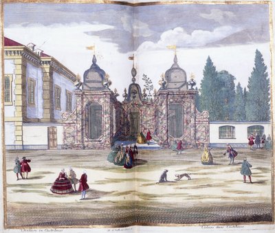 Voliéra v Castellazo, 1743 od MarcAntonio dal Re