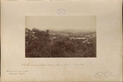 Panorama vily Cabo, Pernambuco - 1. část od Marc Ferrez