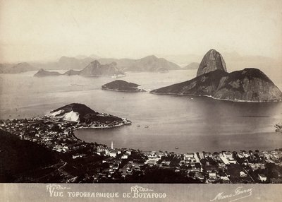Pohled na Botafogo, Brazílie od Marc Ferrez