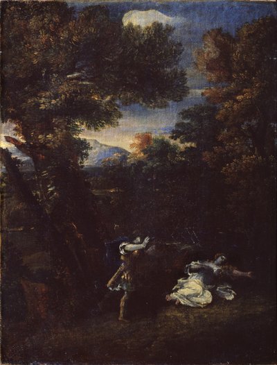 Cephalus a Procris od Marcantonio Franceschini