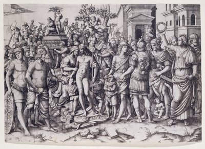 A Triumph (rytina) od Marcantonio Raimondi