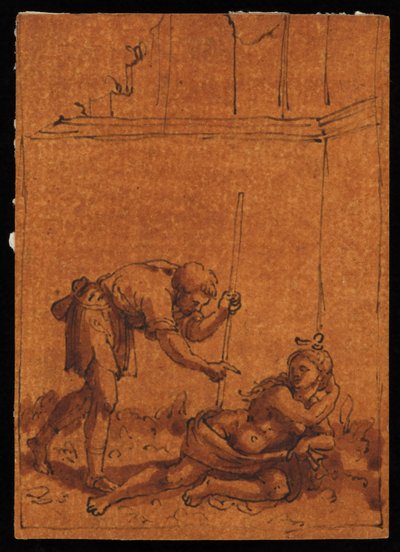 Cymon a Ifigenie od Marcantonio Raimondi