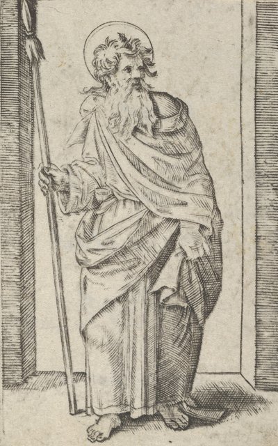 Svatý Matyáš, ca. 1500-1534. od Marcantonio Raimondi