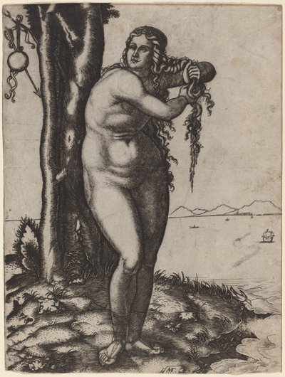 Zrození Venuše od Marcantonio Raimondi