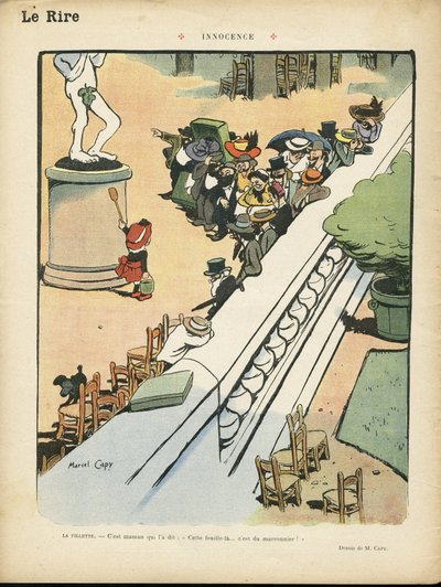 Ilustrace Marcel Capy (1865-1941) v Le Lire od Marcel Amable O.L. Capy