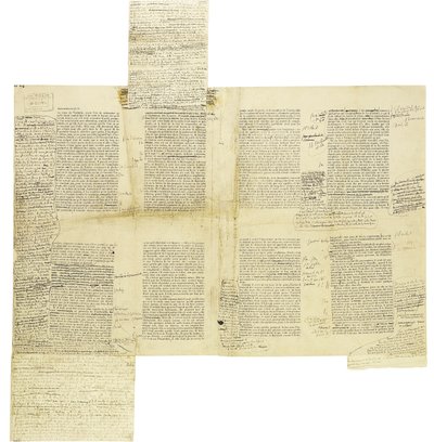 Znovuobjevené opravené důkazy „Du Cote de Chez Swann“ od Marcel Proust